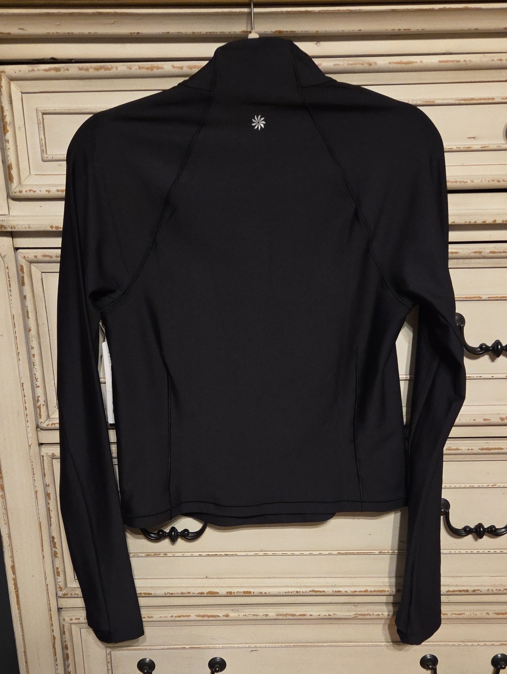 Athleta Black Interval Half Zip